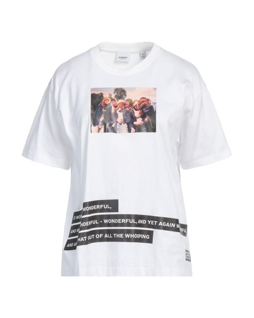 Burberry White T-shirt