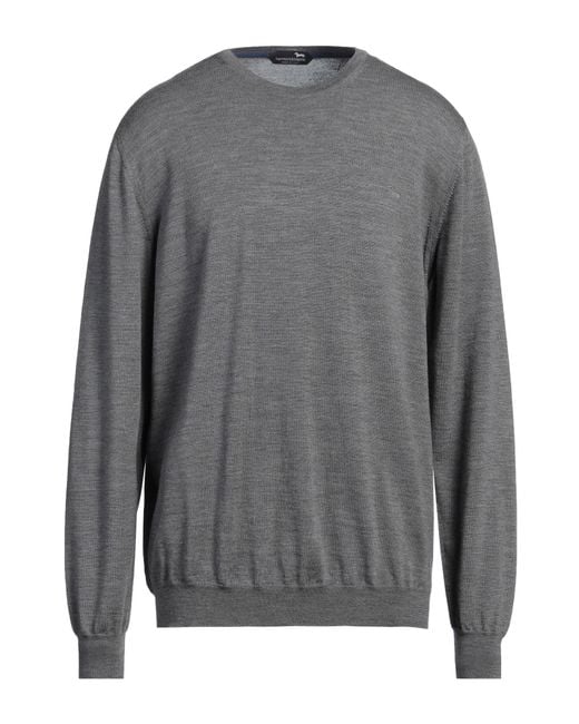 Harmont & Blaine Gray Sweater Wool for men