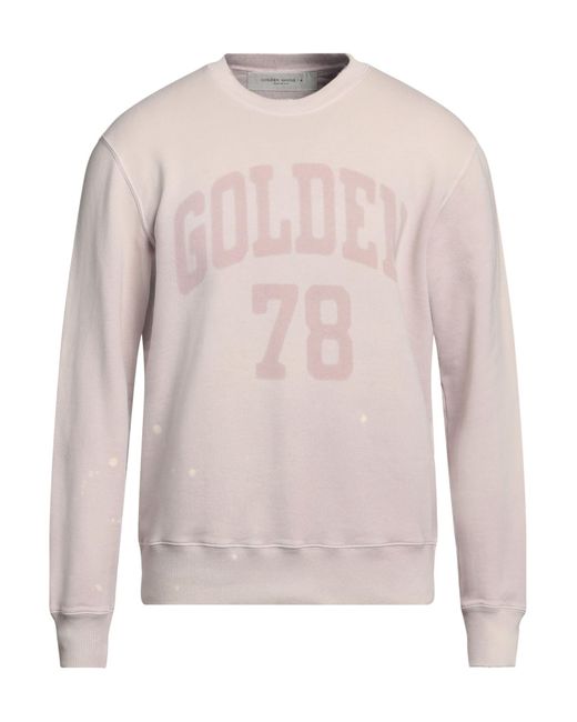 Sudadera con logo estampado Golden Goose Deluxe Brand de hombre de color Pink