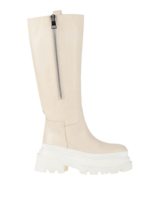 Plan C White Boot Soft Leather