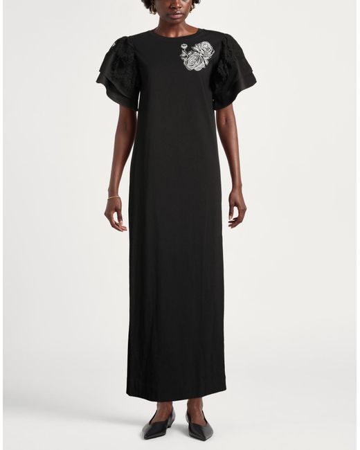 Twinset Black Maxi Dresses