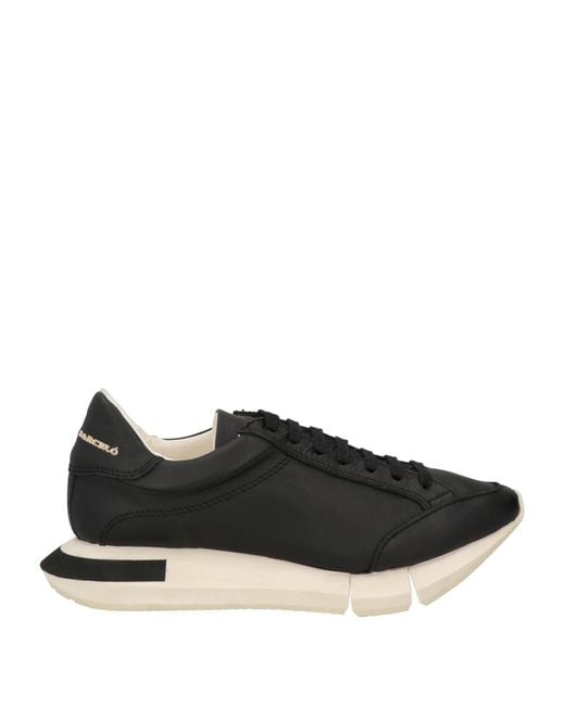 Paloma Barceló Black Sneakers Soft Leather