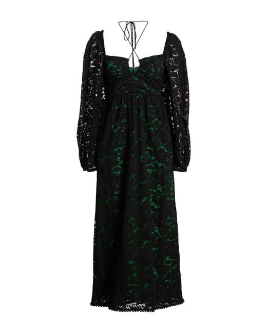 Farm Rio Black Midi Dresses