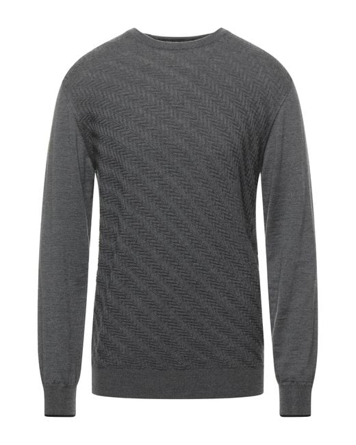 Roberto Cavalli Gray Sweater Wool for men