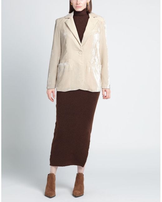 Semicouture Natural Blazer
