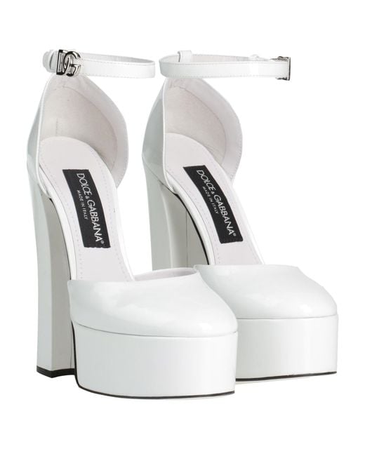 Dolce & Gabbana White Pumps