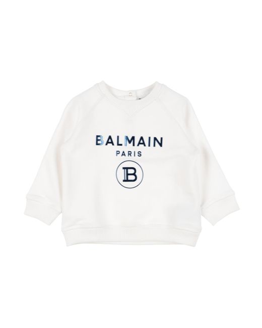 Balmain White Sweatshirt