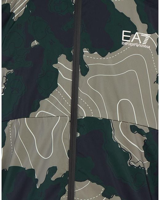 EA7 Green Jacket for men