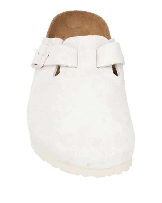 Birkenstock White Mules & Clogs Leather for men