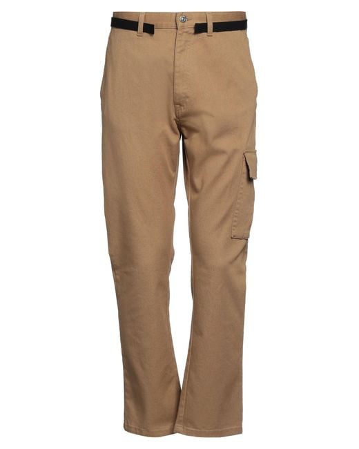 N°21 Natural Camel Pants Cotton, Elastane for men