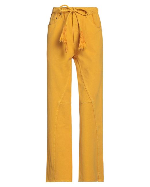 Dr. Collectors Orange Pants Cotton
