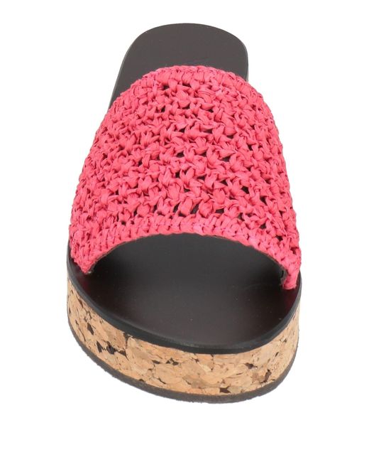 Ancient Greek Sandals Pink Sandals