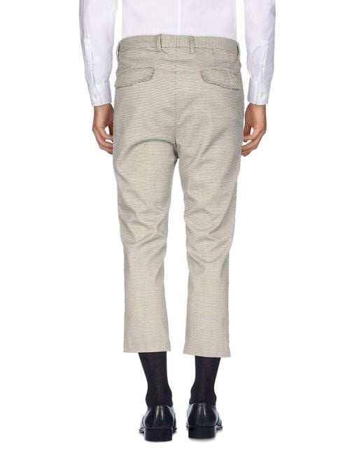 MSGM Natural Pants Polyester, Viscose, Elastane for men