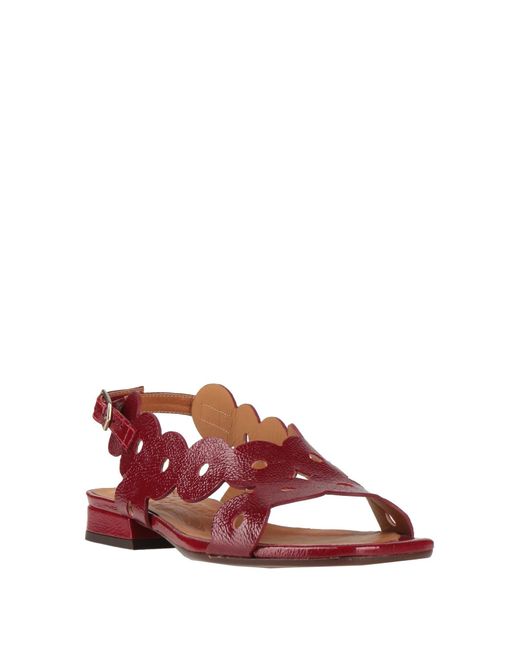 Chie Mihara Red Sandals