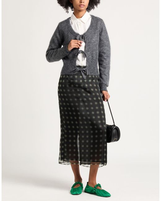 Ganni Gray Cardigan