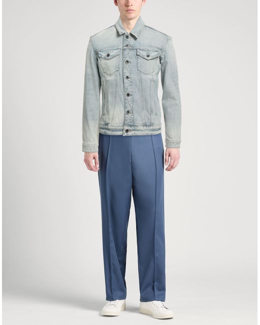 Manteau en jean John Varvatos pour homme en coloris Blue