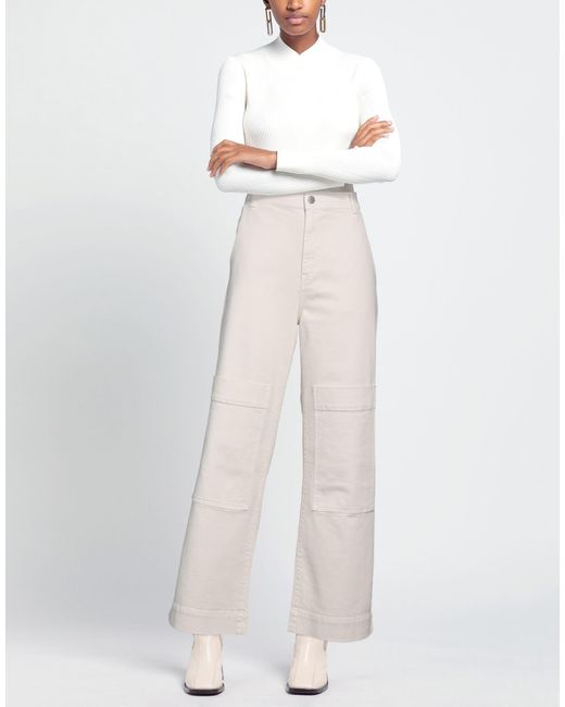 P.A.R.O.S.H. White Jeans