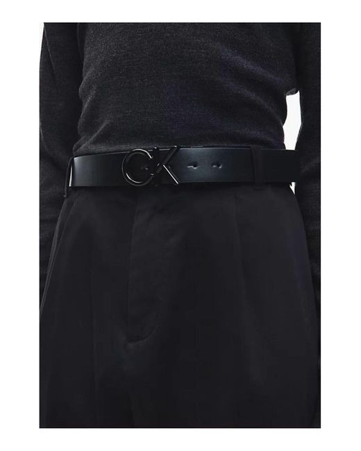 Cinturón Calvin Klein de color Black