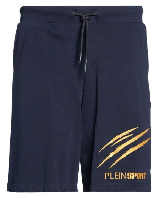 Philipp Plein Blue Shorts & Bermuda Shorts for men