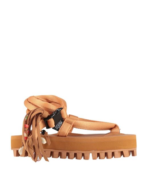 Alanui Brown Zehentrenner