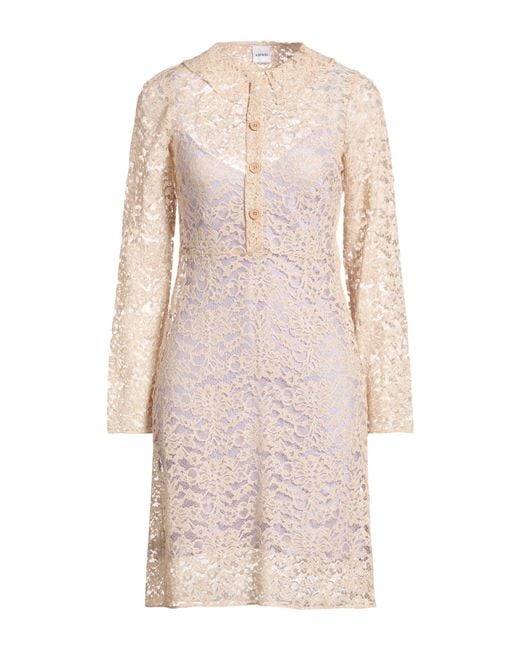 Aspesi Natural Mini Dress