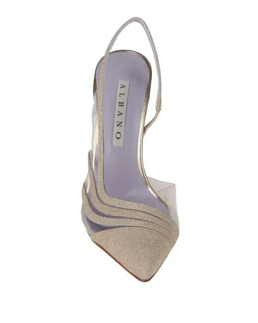 Albano White Pumps