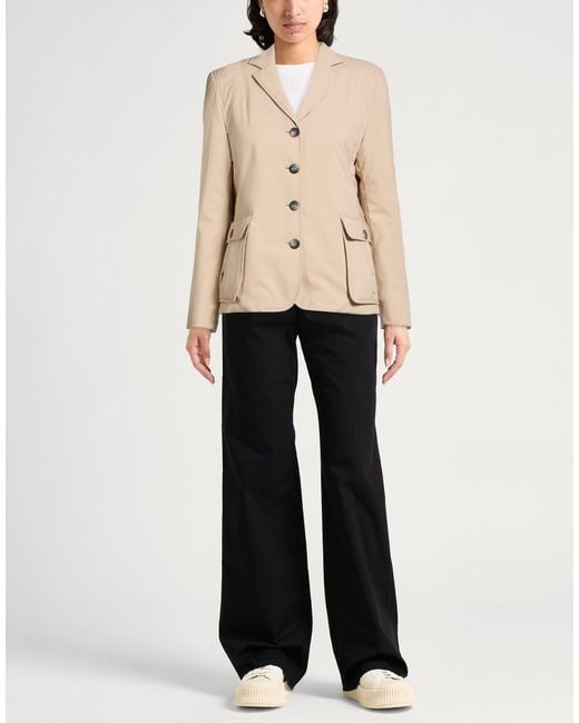 Barba Napoli Natural Jacket Polyester, Polyurethane