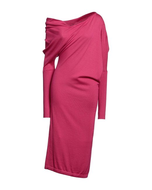 Tom Ford Pink Midi-Kleid