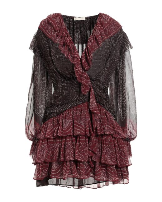Ulla Johnson Purple Mini Dress