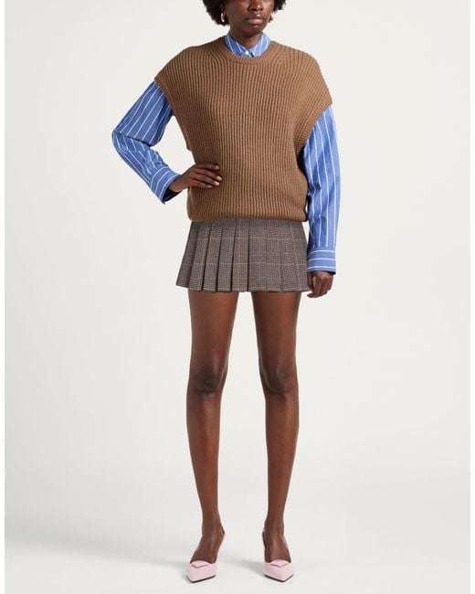 Maje Brown Mini Skirts