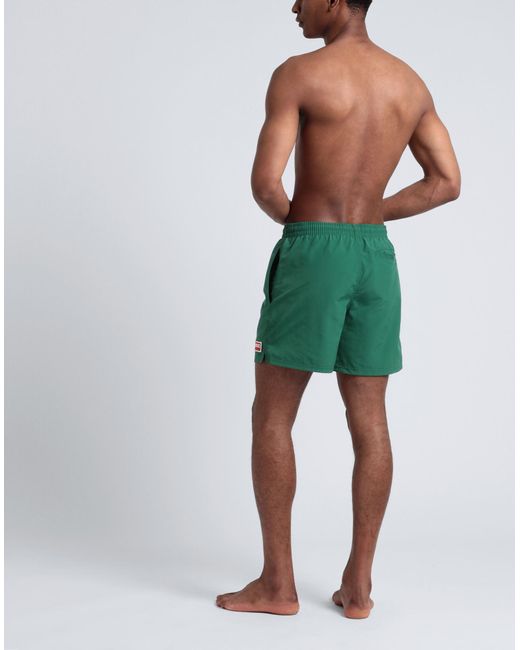 KENZO Green Swim Trunks for men