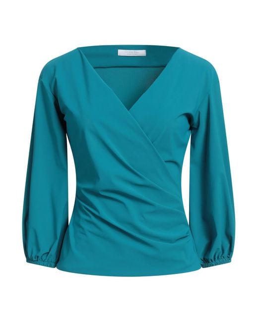 La Petite Robe Di Chiara Boni Blue T-shirt