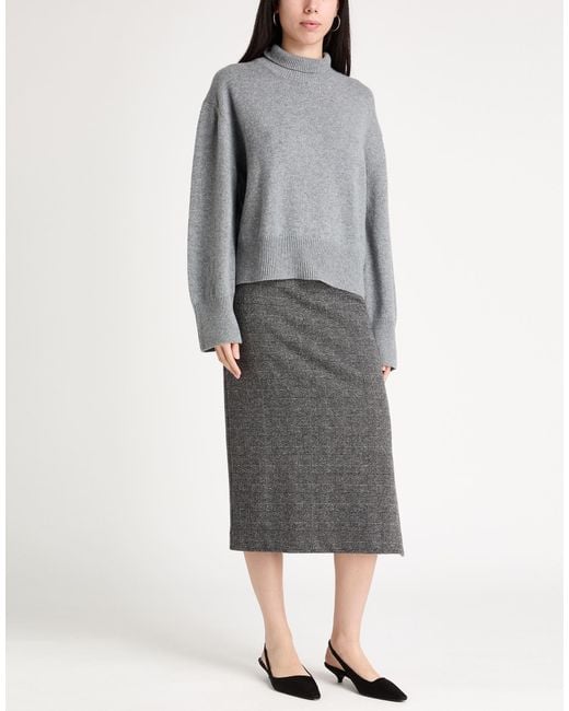 ANNAGRETA Gray Turtleneck