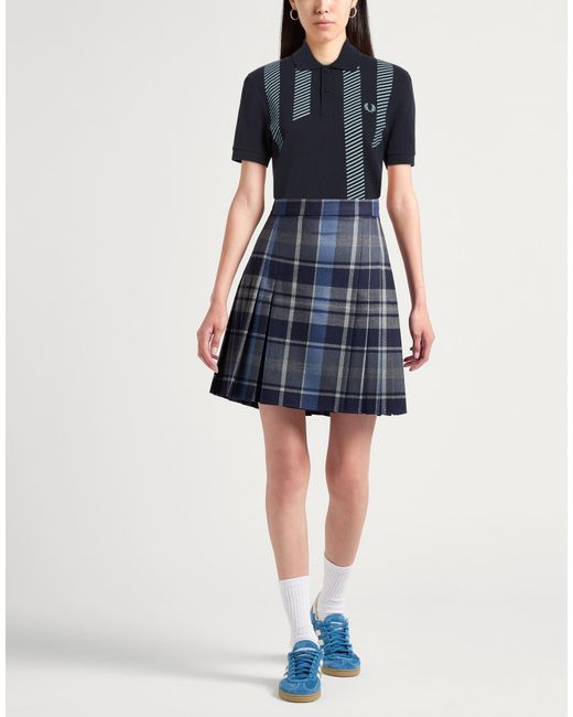 Fred Perry Blue Polo Shirt Cotton