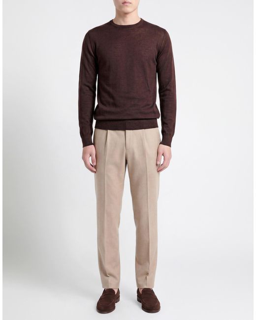 Pullover Aragona de hombre de color Brown