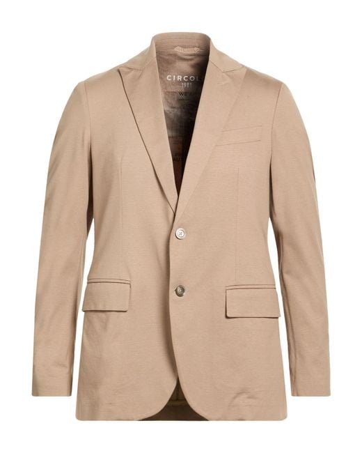 Circolo 1901 Natural Blazers for men