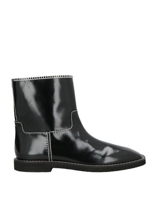 Wales Bonner Black Ankle Boots