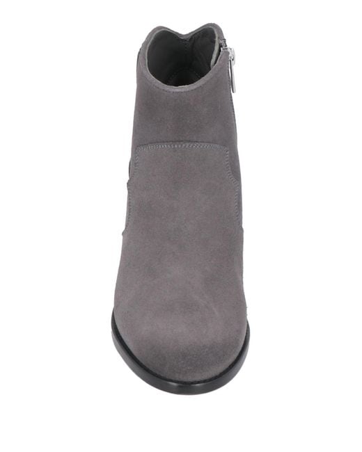 Zadig & Voltaire Gray Ankle Boots