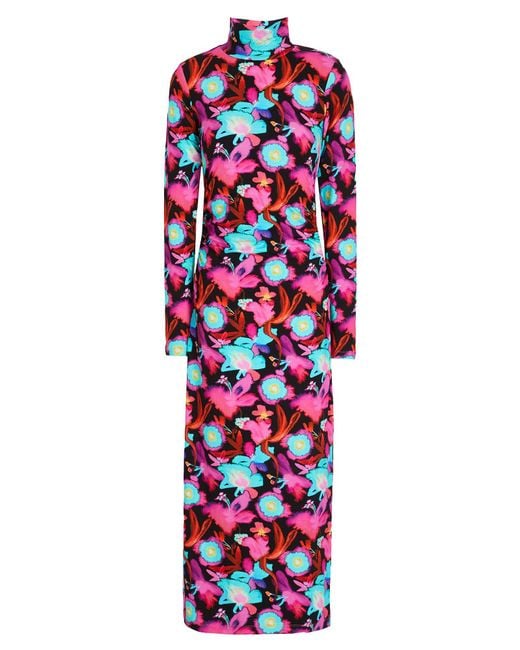 8 by YOOX Red Midi Dress