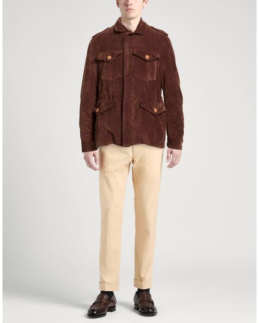 FRONT STREET 8 Brown Jacket for men