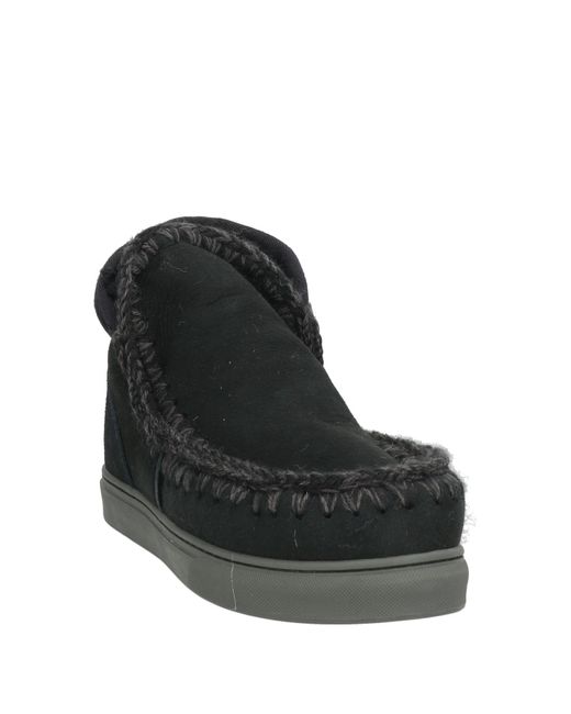 Mou Black Ankle Boots