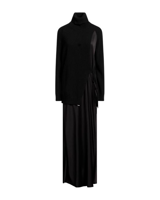 Semicouture Black Maxi Dress