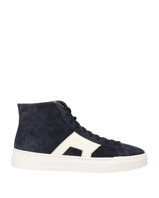 Santoni Blue Trainers for men