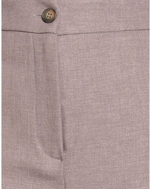 Kaos Brown Pants Polyester