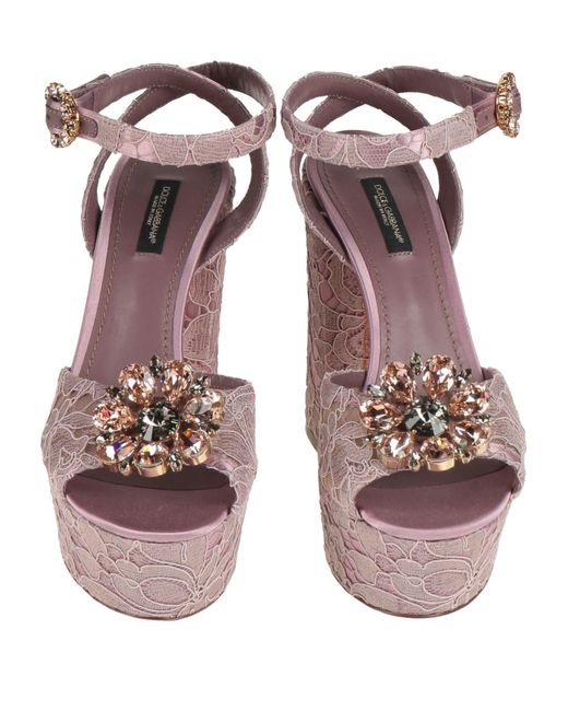 Dolce & Gabbana Pink Sandale