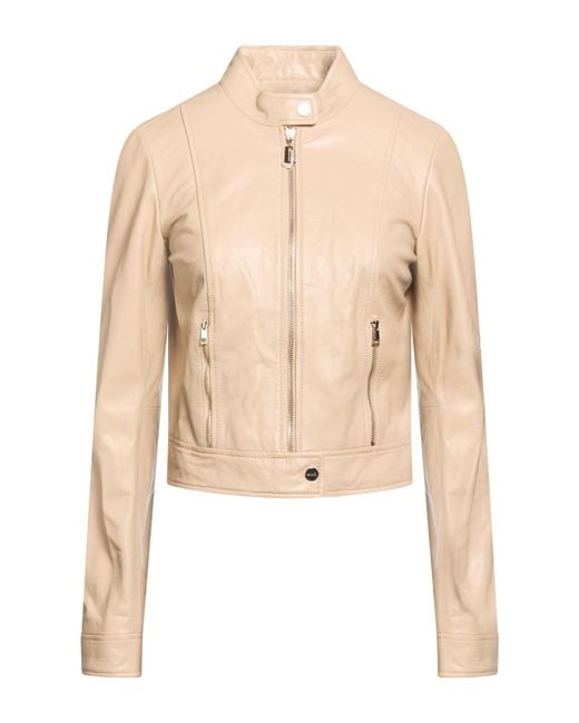 Liu Jo Natural Jacket Lambskin