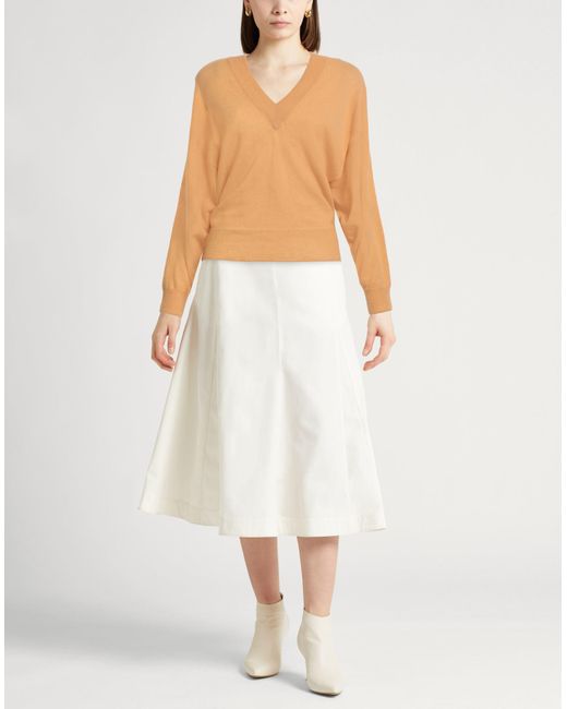 Alysi Multicolor Apricot Sweater Merino Wool, Cashmere