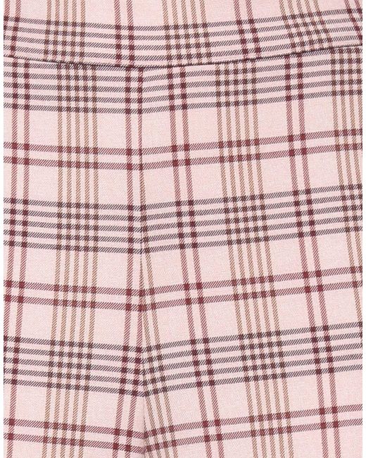 Diana Gallesi Pink Pants Polyester, Viscose, Elastane