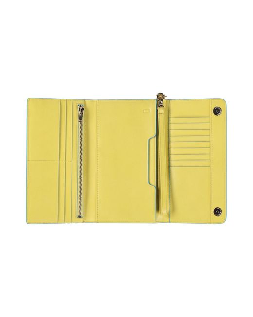 Piquadro Yellow Wallet
