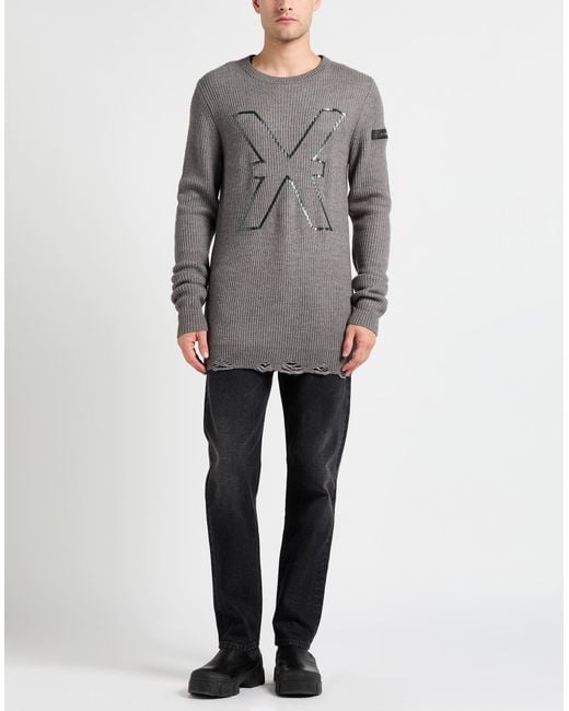 Pullover Richmond X de hombre de color Gray